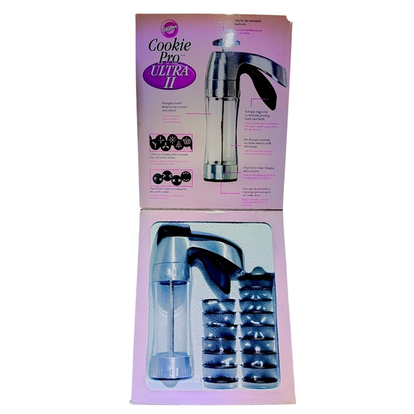 Wilton Cookie Pro Ultra II Cookie Press - 16 Disk Set - New In Box - Picture 4 of 6
